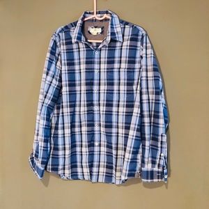 Club Room Men’s Plaid Casual Buttoned Shirt